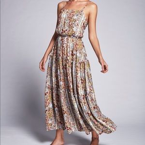 Free People Valerie Maxi Tiered Floral Dress